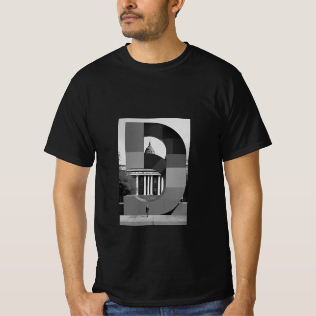 T-shirt Emblème Indigo Fox : Te graphique gras et dynamiqu (Devant)