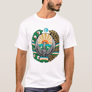 T-shirt emblème ouzbek