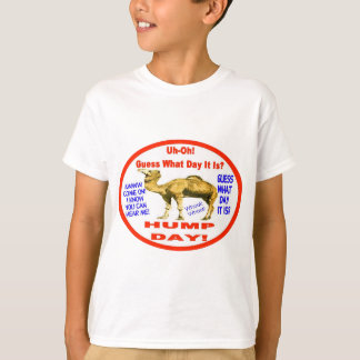 T-shirt Emblème populaire de chameau de journée en milieu