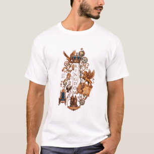 T-shirt Emblème Royal Épique du Royaume – Majestueux