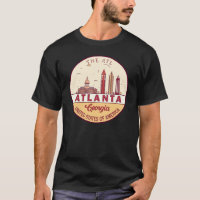 Emblème Skyline Atlanta Georgia City