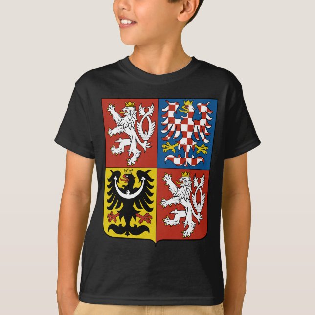 T-shirt emblème tchèque (Devant)
