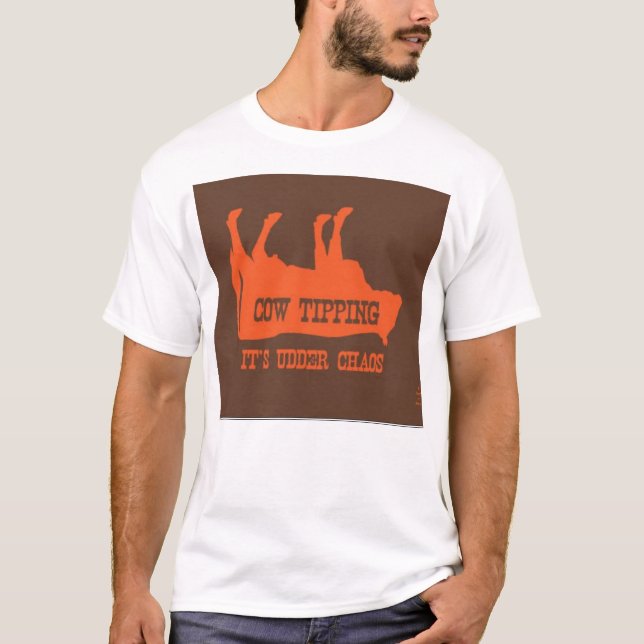 T-shirt Emboutage de vache (Devant)