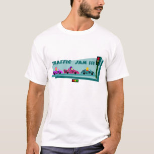 T-shirt Embouteillage déprimé de feu d'arrêt