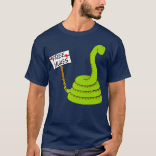 T-shirt Embranchements libres Funny boa constrictor python