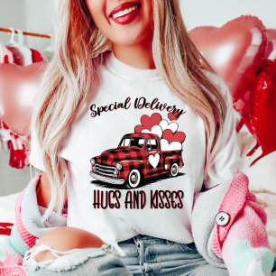 T-shirt Embrasages et baisers de livraison spéciale