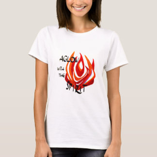 T-shirt Embrasé avec l'esprit