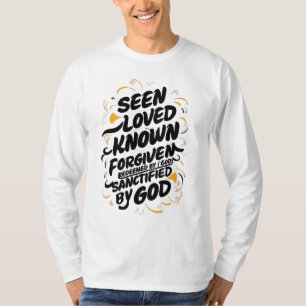 T-shirt Embrasse divine : Un message de foi et de rédempti