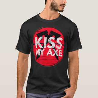 T-shirt Embrasse ma hache Jetant Vintage