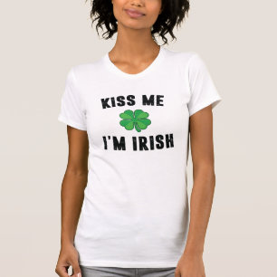 T-shirt Embrasse-moi, je suis irlandais