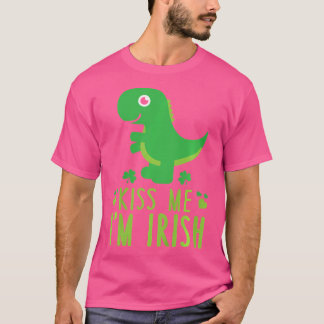 T-shirt Embrasse-Moi Je Suis Irlandais St. Patrick'S Day C