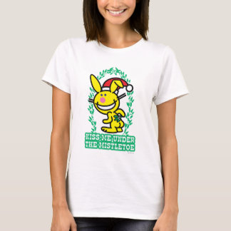 T-shirt Embrasse-Moi Sous La Mistletoe