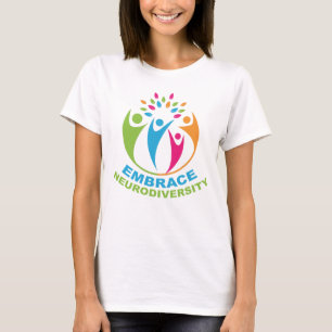 T-shirt Embrasser la neurodiversité Spectre de l'autisme 