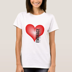 T-shirt Embrasser l'amour à l'intérieur