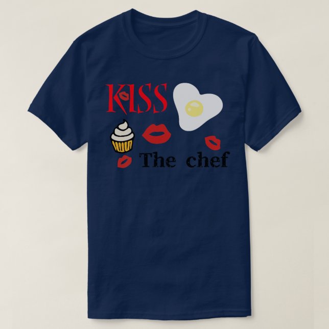 T-shirt embrasser le chef 2 (Design devant)