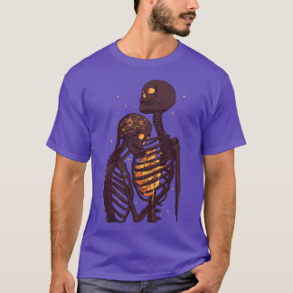T-shirt Embrasser le squelette