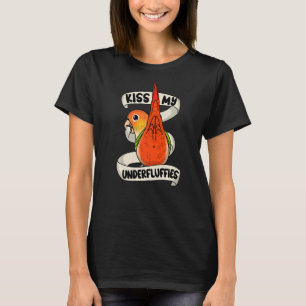T-shirt Embrasser mon perroquet sous les fluffes I Green C