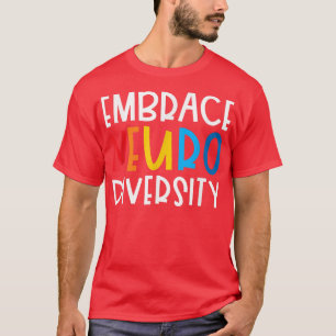 T-shirt Embrassez la neurodiversité Embrasser l'autisme du