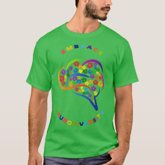 T-shirt Embrassez la neurodiversité Enseignant Enfants Aut