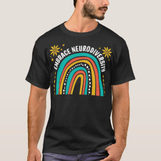T-shirt Embrassez la Sensibilisation sur l'autisme de la n
