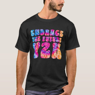 T-shirt EMBRASSEZ LE FUTUR Tie Dye Y2K