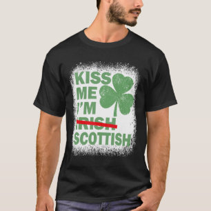 T-shirt Embrassez-moi, je suis écossais Funny St. Patrick'