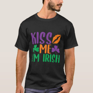 T-shirt Embrassez-moi, je suis Irlandais Saint Patrick