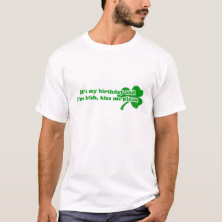 T-shirt Embrassez-moi que je suis irlandais
