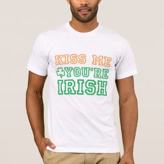 T-shirt Embrassez-moi, vous sont l'Irlandais 2