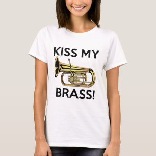 T-shirt Embrassez mon laiton, tuba