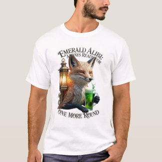 T-shirt Emerald Alibi Fox Graphic Tee