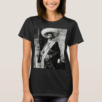 T-shirt Emiliano Zapata Mexique Fameux Visage @ Portrait
