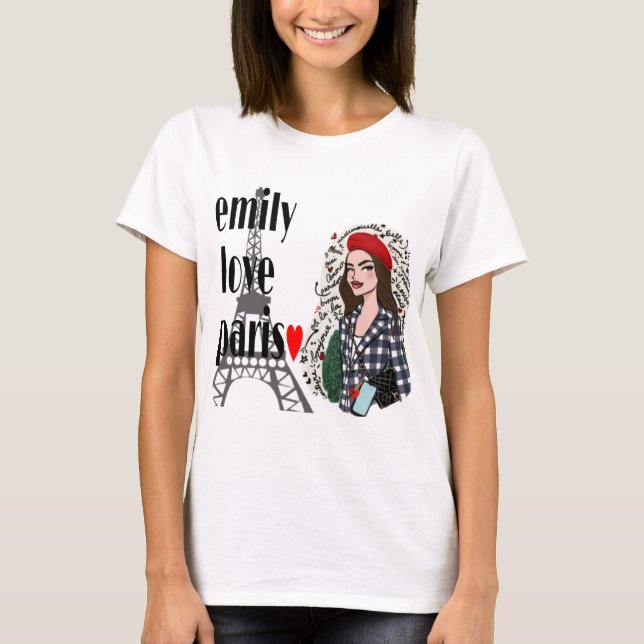 T-shirt Emily à Paris (Devant)