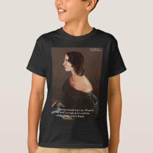 T-shirt Emily Bronte "Les âmes pareilles" Citation d'amour