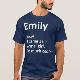 T-shirt EMILY Définition Personnalized Nom Funny Venin