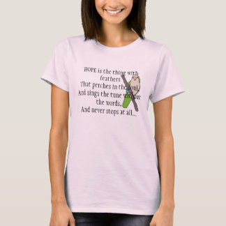 T-shirt Emily Dickinson avec Quaker Parakeet