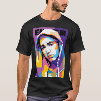 T-shirt Eminem in WPAP Style funny