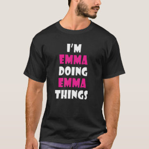 T-shirt Emma fait des choses Emma Emma 2