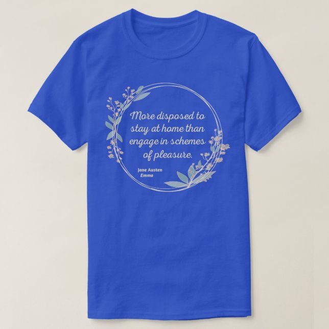T-shirt Emma Quote IV style mignon (Design devant)