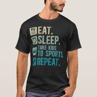 T-shirt Emmenez Aux Sports Papa Sports Père Sport