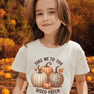 T-shirt Emmenez-moi à la cascade Disco Patch pour enfants