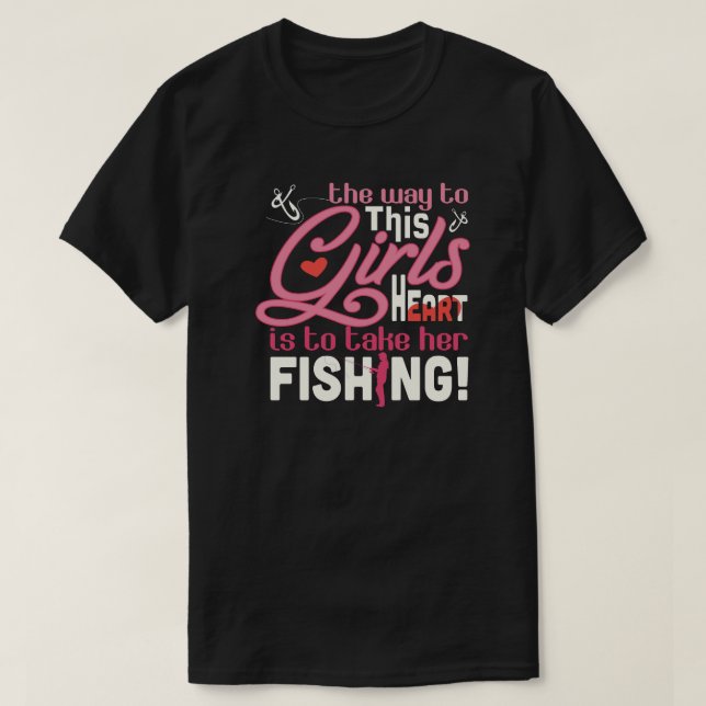 T-SHIRT EMMENEZ-MOI À LA PÊCHE (Design devant)