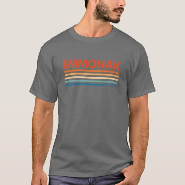 T-shirt Emmonak Alaska (Devant)