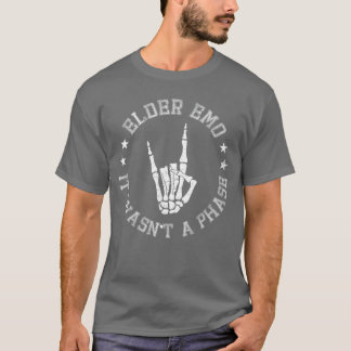 T-shirt Emo aîné Ce n'était jamais une phase pour les anci