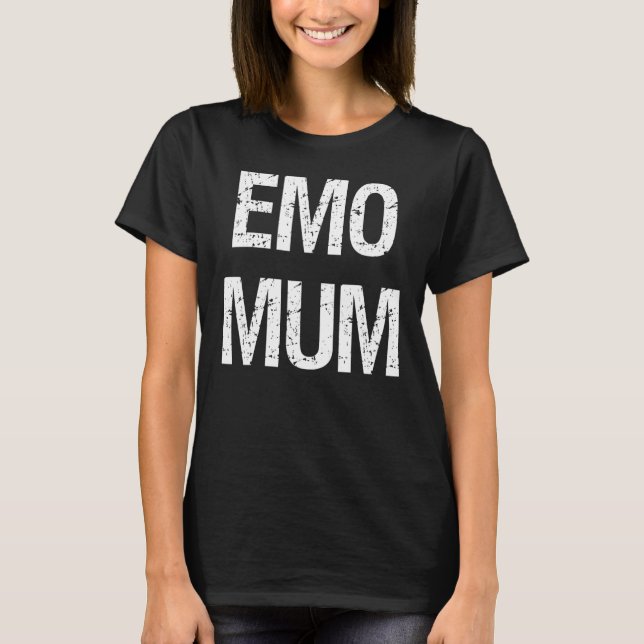 T-shirt emo mum is not dead Classic (Devant)