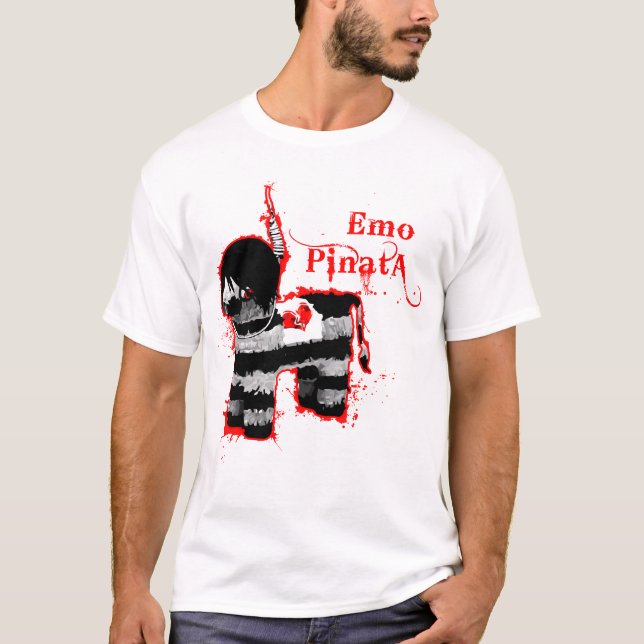 T-shirt emo pin (Devant)