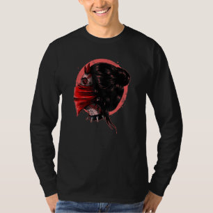 T-shirt Emo Punk fille démoniaque