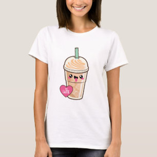 T-shirt Emoji a glacé Latte