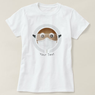 T-shirt Émoji de docteur Afro-Américain