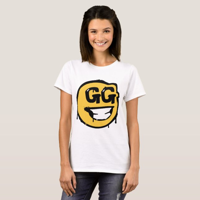 T-shirt emoji de gg de fortnite (Devant entier)